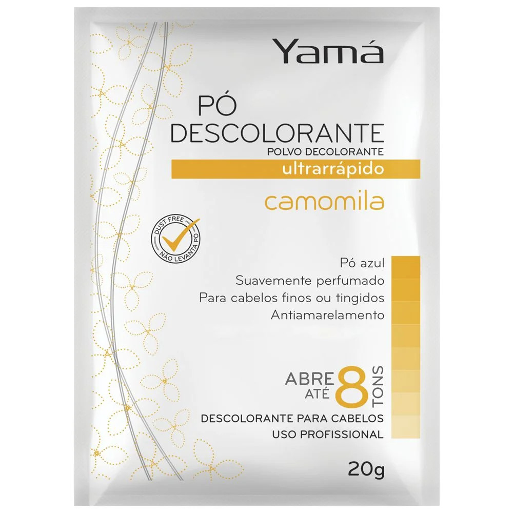 PO DESCOLORANTE YAMA CAMOMILA 20G