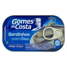 Sardinha c/Oleo (Gomes da Costa) 125g