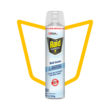 INSETICIDA RAID ACQUA PROTECTION SPRAY 420ML**