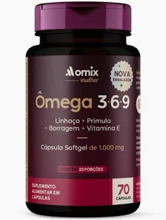 Omega 3-6-9 Mulher Omix 70 Caps