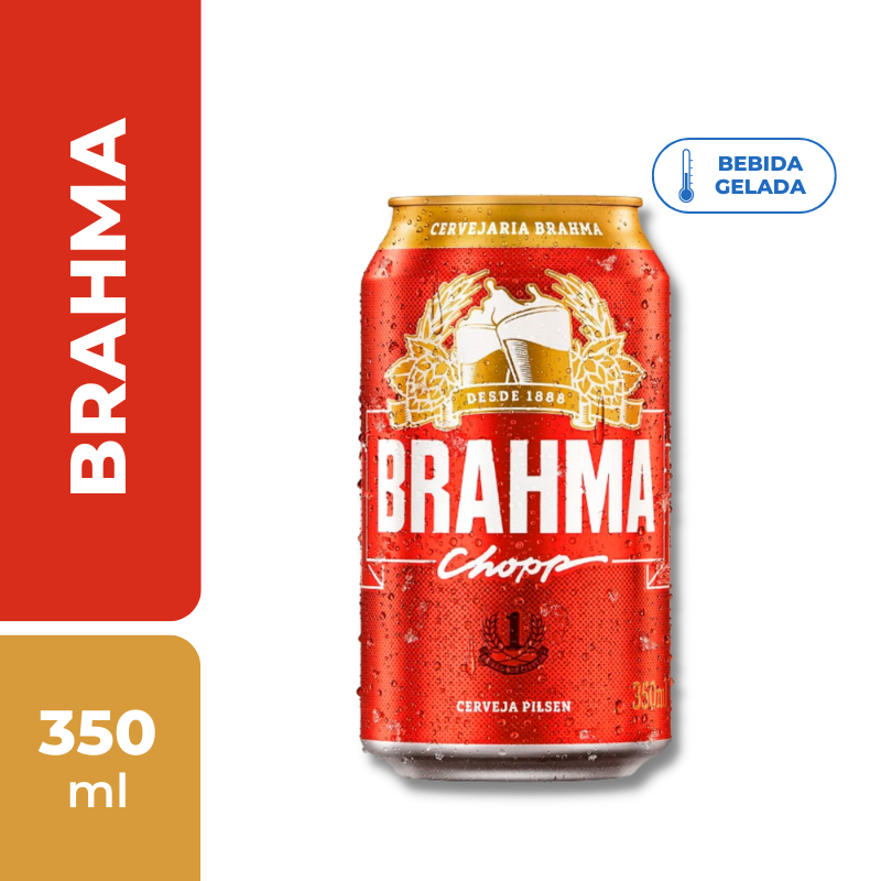 Cerveja BRAHMA 350ml