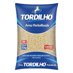 ARROZ TORDILHO PARBOILIZADO TIPO 1 5KG