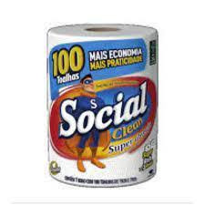 Papel Toalha (Social Clean) 1Rolo