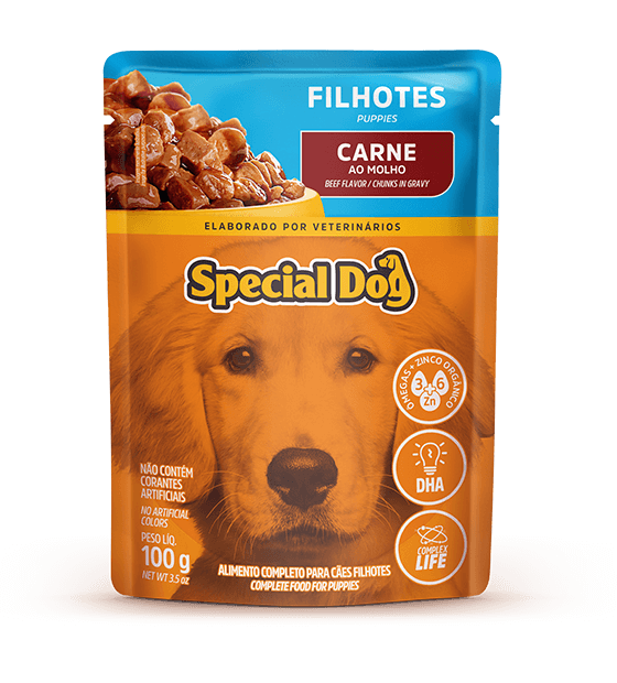 Sachê SpecialDog Filhote Carne