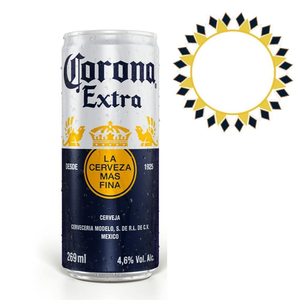 CERVEJA CORONA LT 269ML