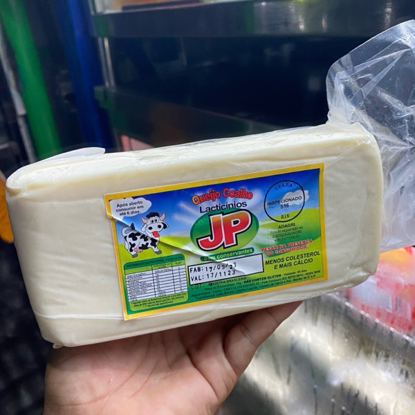 QUEIJO COALHO JP 1KG