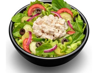 Salada Frango Defumado Com Cream Cheese