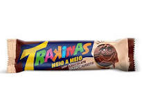 biscoito recheado trakinas meio a meio 126g
