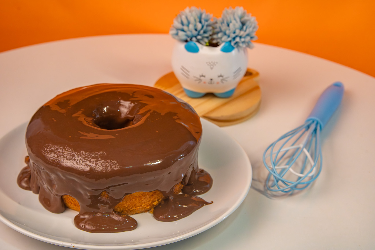 CENOURA COM BRIGADEIRO 