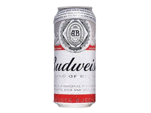 Cerveja Budweiser Latão 473ml 