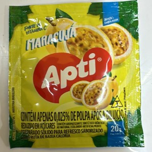 REFRESCO EM PÓ APTI SABOR MARACUJÁ 20G