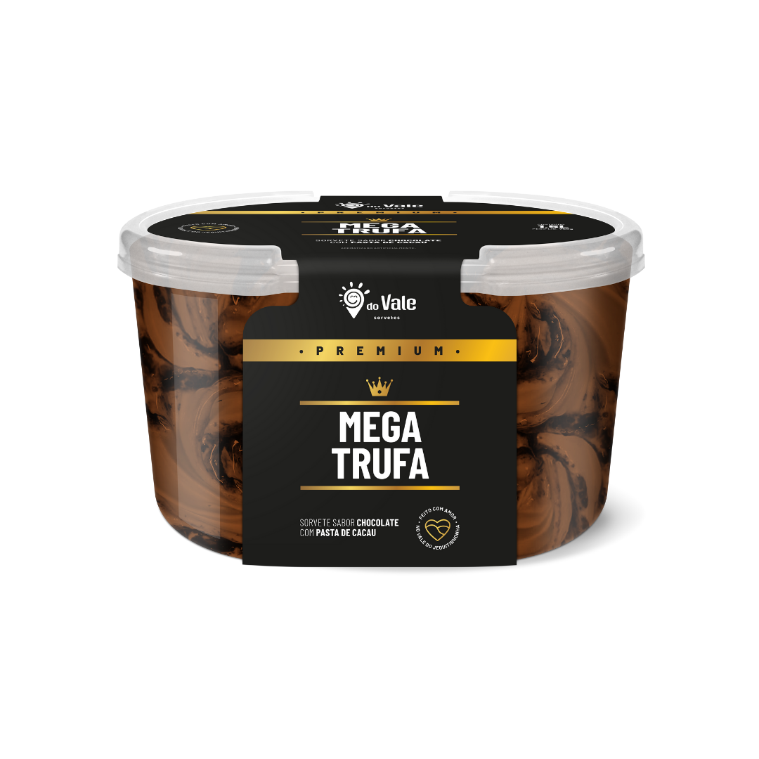 SORVETE 1.5L MEGA TRUFA 