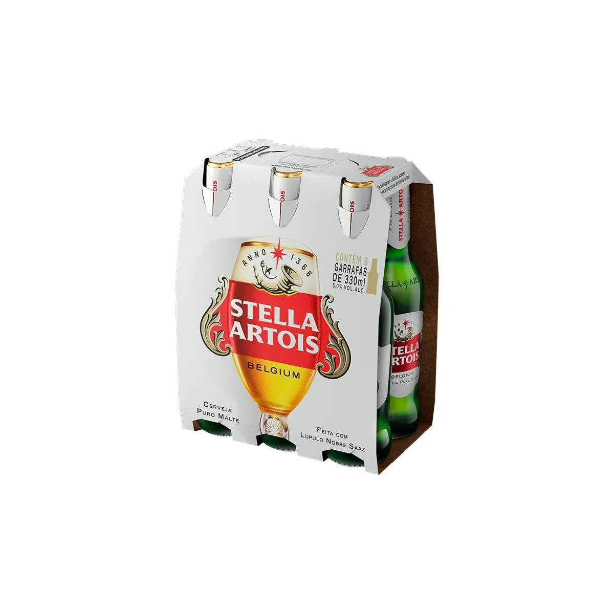 FARDO SIX LONG NECK STELLA ARTOIS 330ML