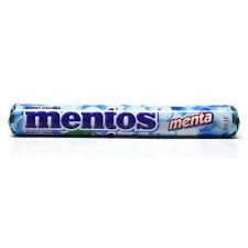 Mentos sabor menta ou frutas 