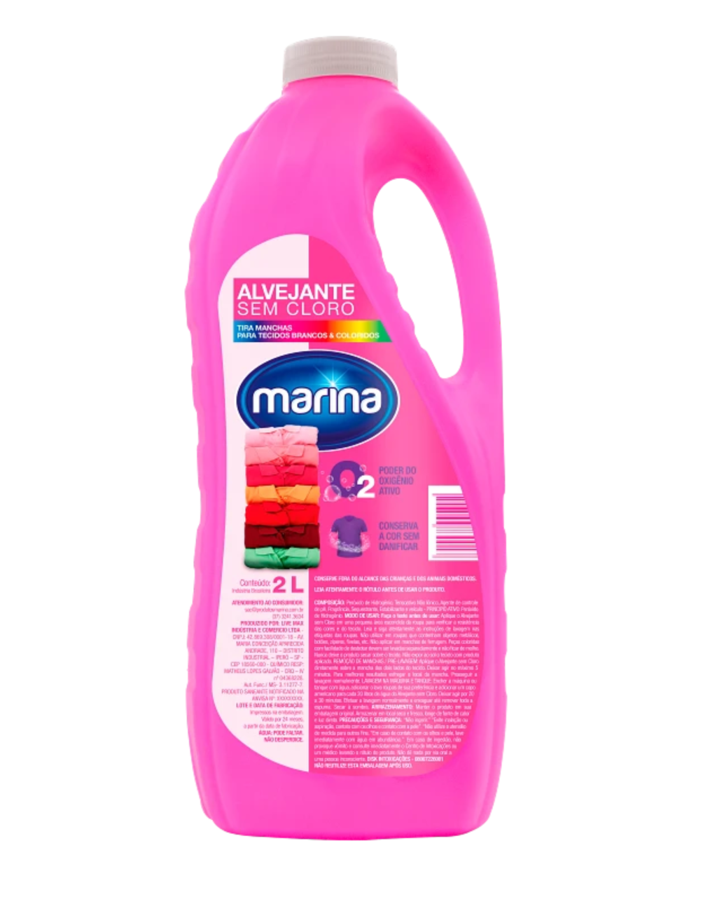 ALVEJANTE SEM CLORO MARINA 2L