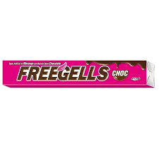 DROPS FREEGELLS PLAY MORANGO RECHEIO SABOR CHOCOLATE 27G
