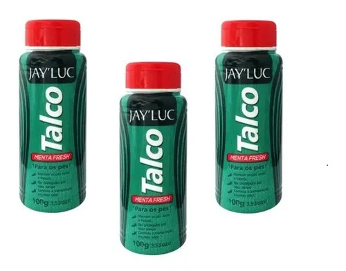 TALCO ANTISSEPTICO JAYLUC MENTA FRESH 100G