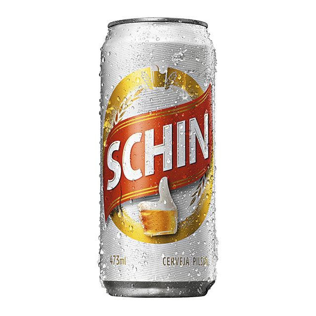Cerveja Schin latão 473ml