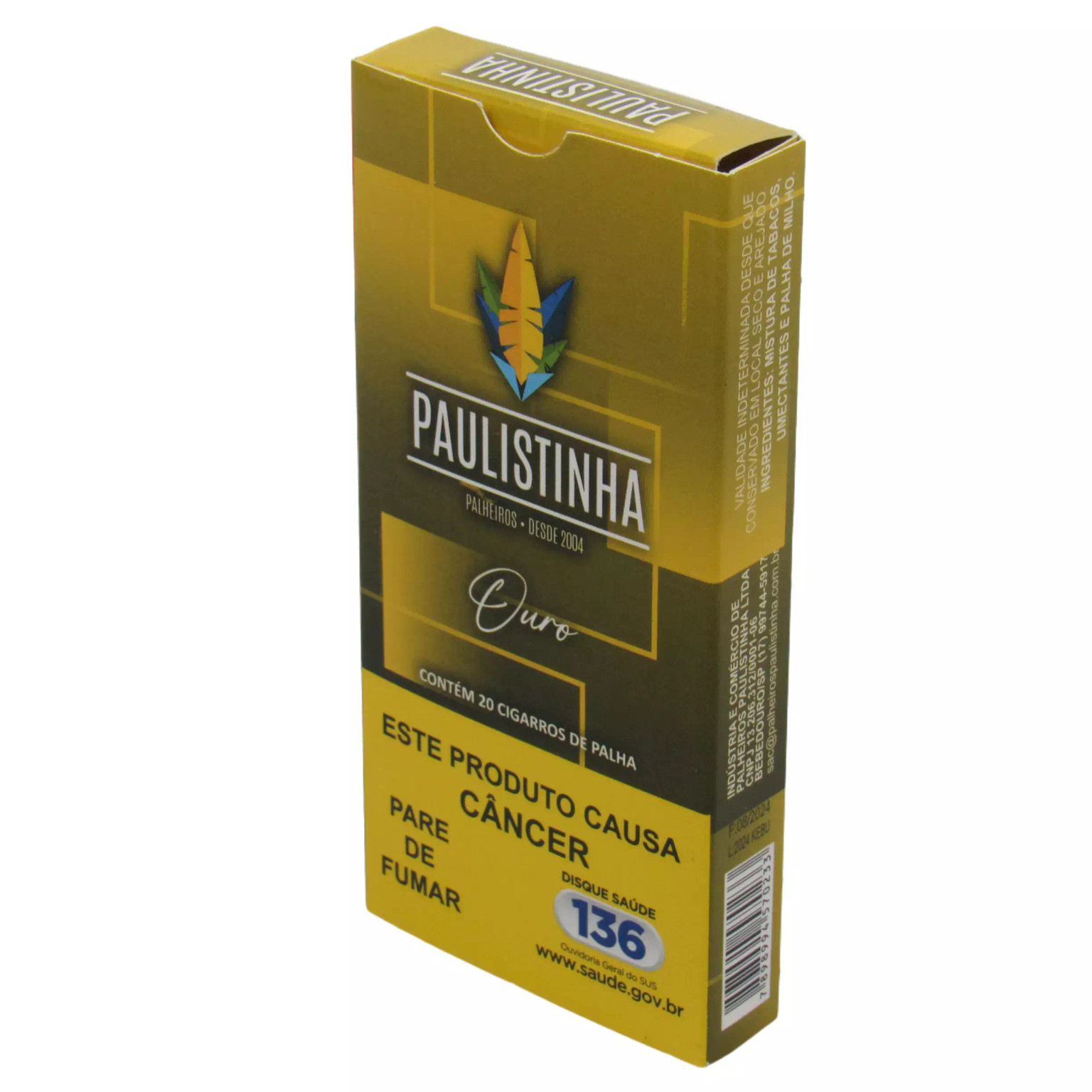 Palheiro Paulistinha Ouro