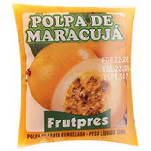 Polpa de Fruta Maracujá Frutpres 100g