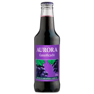 SUCO DE UVA AURORA INTEGRAL GASEIFICADO VD275ML
