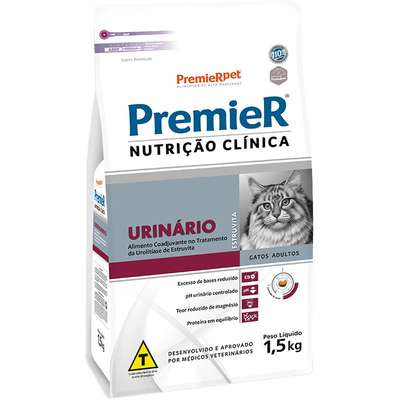 Premier Nutrição Clínica Gatos Urinário 1,5kg