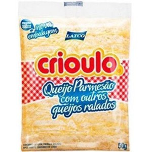 QUEIJO RALADO CRIOULO PARMESÃO 50G