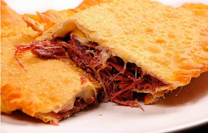 CHARQUE COM MUSSARELA