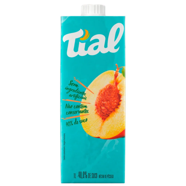 SUCO TIAL PESSEGO 1LT
