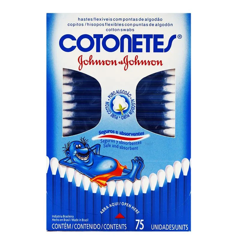 COTONETES JOHNSON & JOHNSON ALG. 75 UND