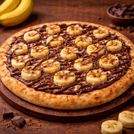 PIZZA DOCE BANANA C/ CHOCOLATE NORMAL