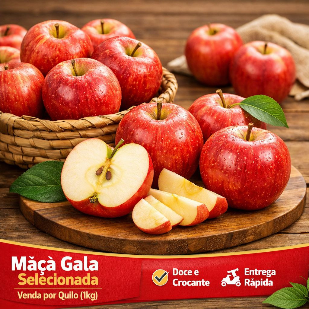 Maçã Gala - Preço por Kg