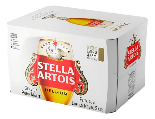 STELLA ARTOIS LATAO 12X473ML