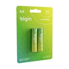 PILHA ELGIN ALCALINA "AA" C/2UN