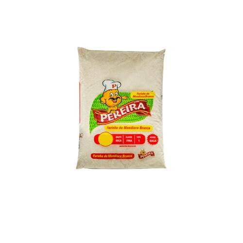 Farinha Mandioca Branca Pereira Embalagem 500g