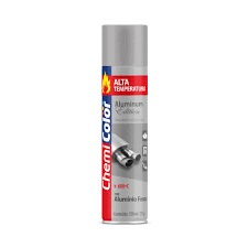 Tinta Spray Alumínio Alta Temp 350ml/215g - Chemicolor