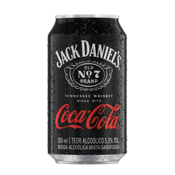 Bebida Alcoólica Jack Danniels & Coca-Cola 350ml