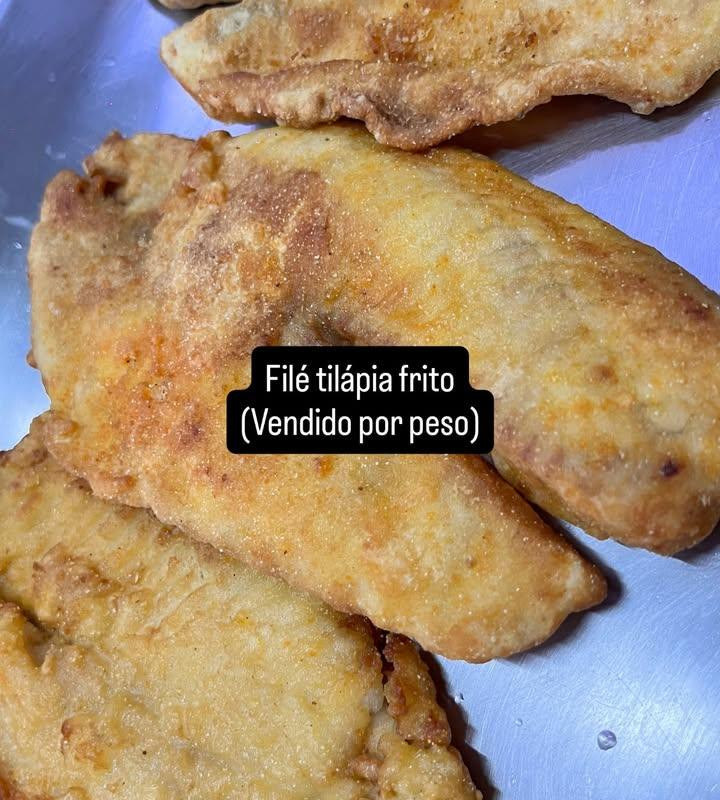 Filé de Tilápia Frito