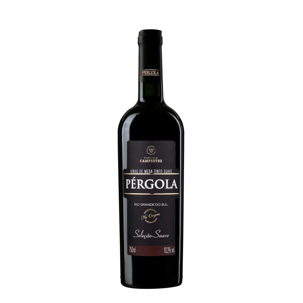 VINHO PERGOLA TINTO SUAVE 750ML