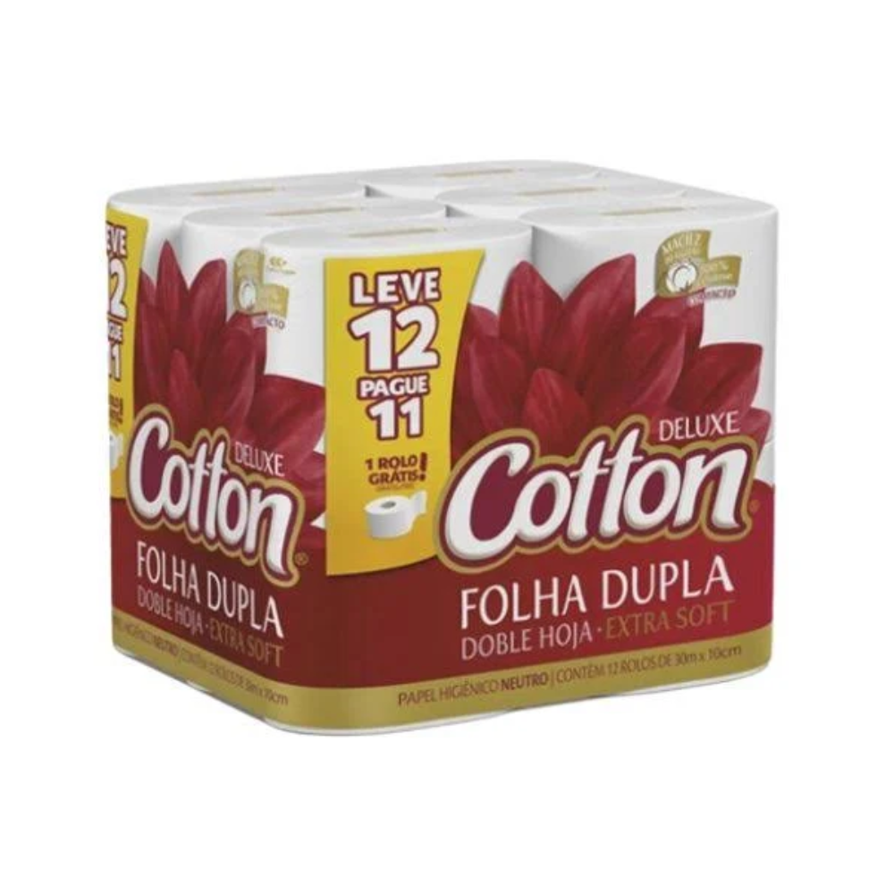 PAPEL HIG COTTON FL DUPLA 30M PCT C12