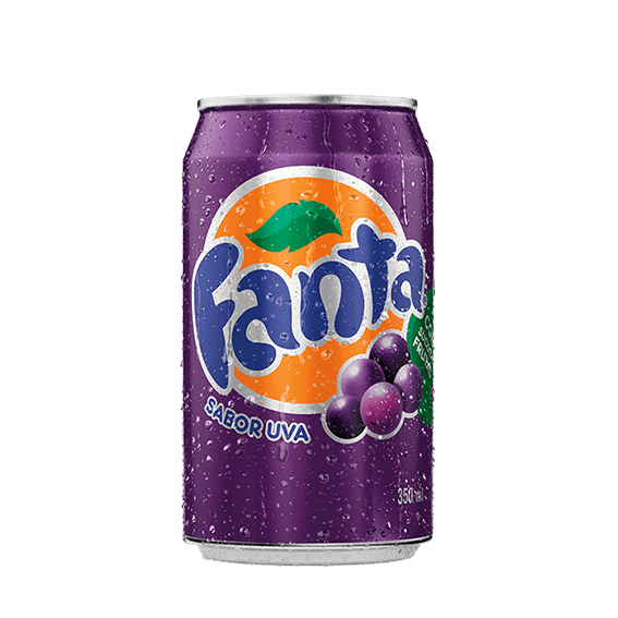 Fanta uva lata