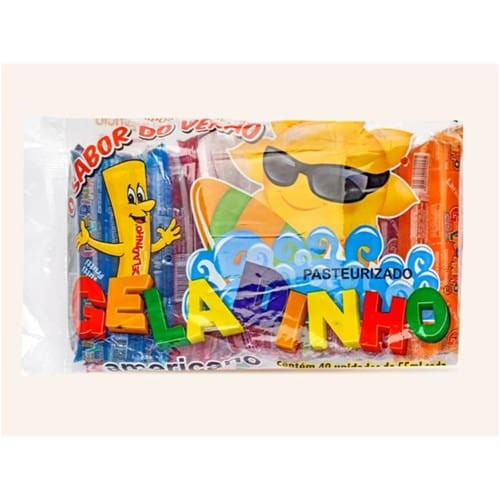 Geladinho Americano Pacote 40un