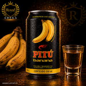 PITU BANANA  350ML
