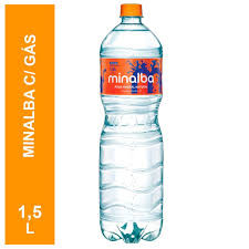 AGUA MINERAL MINALBA C/ GAS PET 1500ML