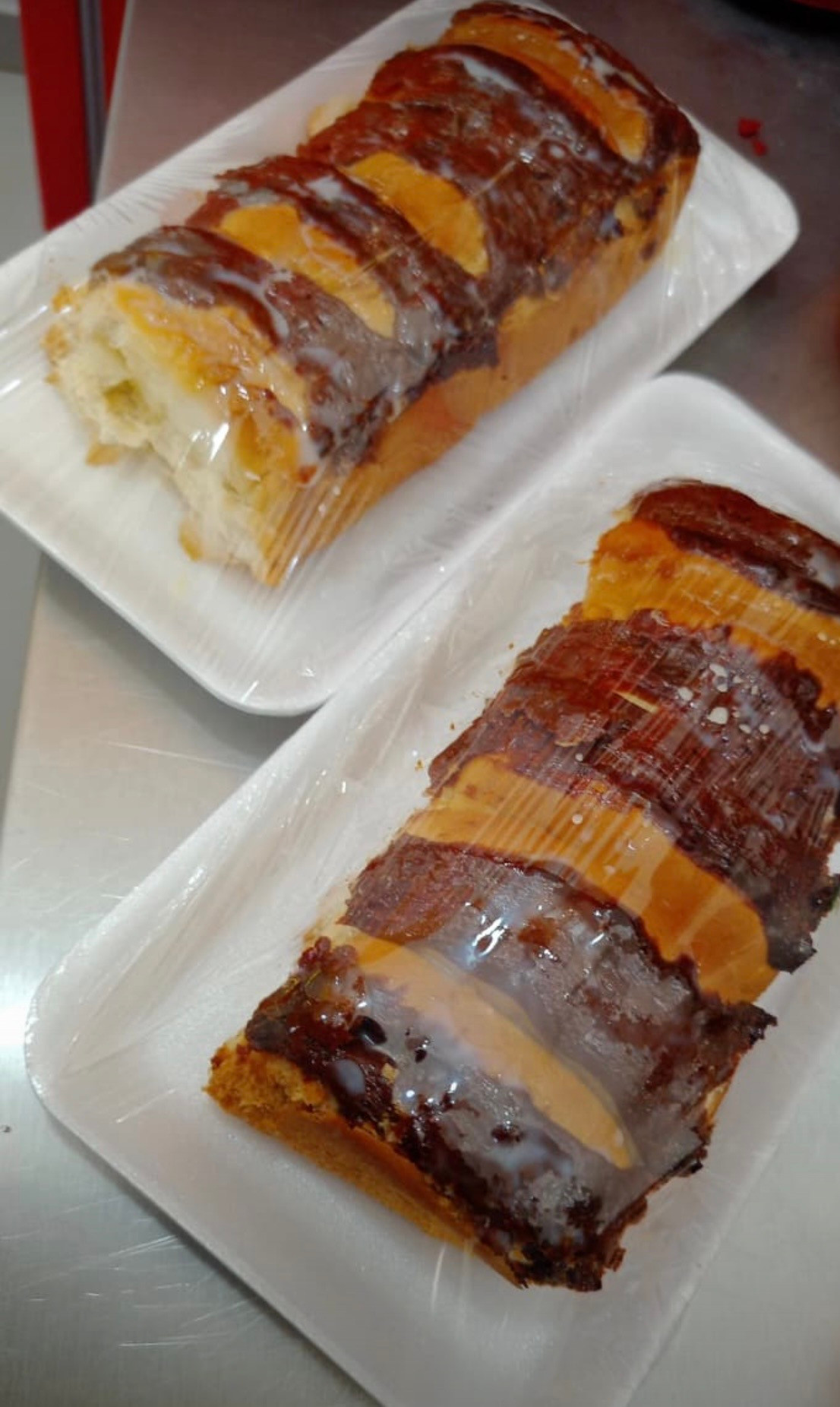 Pão de doce de leite 
