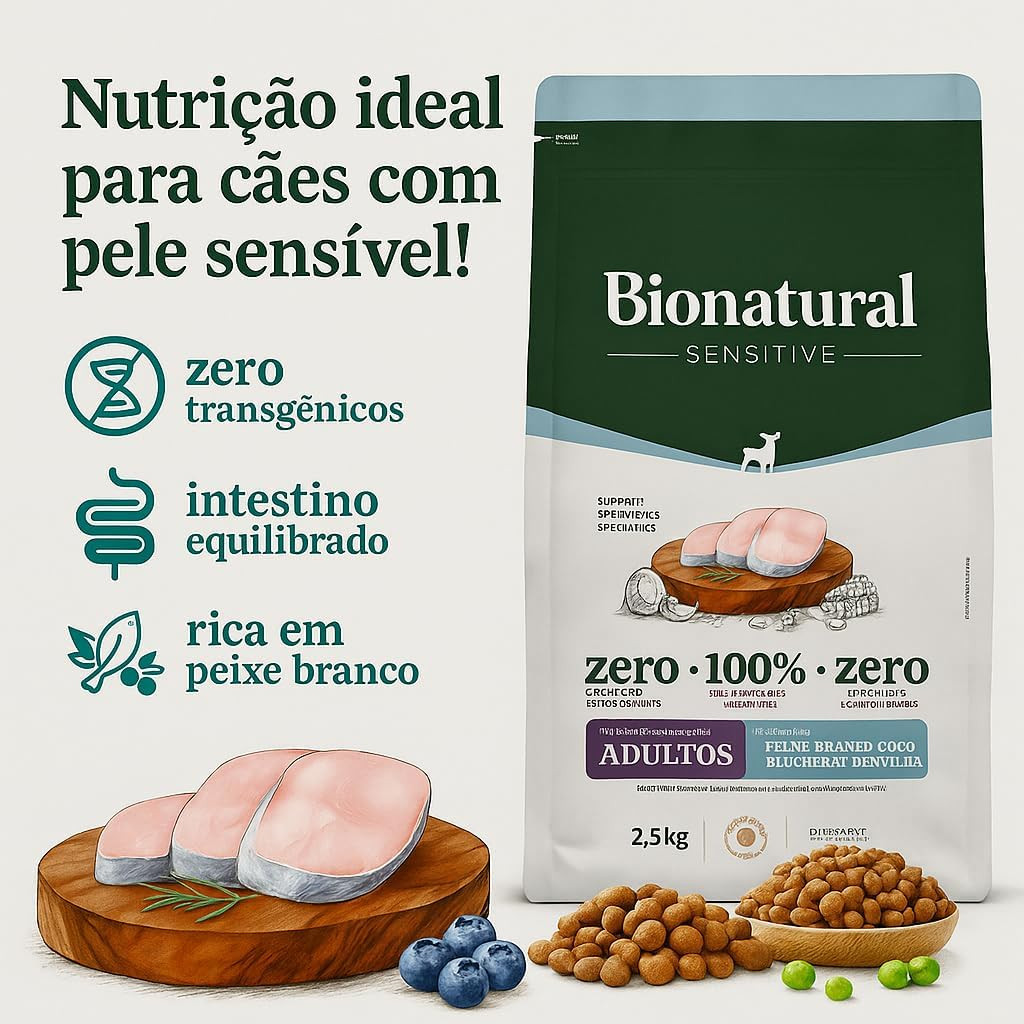 Bionatural Sensitive Porte Peq 10kg 
