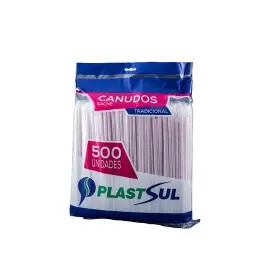 Canudo p/Latinhas (Plastsul) Un