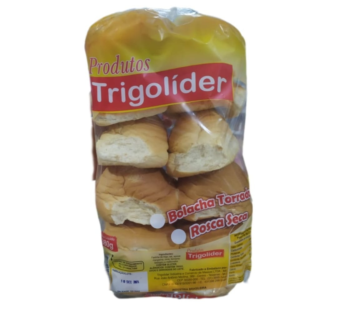 BOLACHA TORRADA TRIGOLIDER 380G