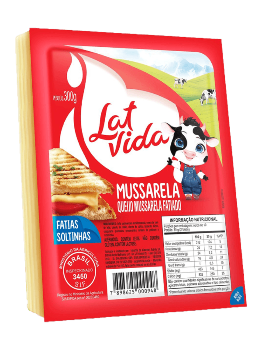 QUEIJO MUSS.LATVIDA FATIADO 400G