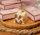 BARRINHA CHOCOLATE BRANCO COM NUTELLA
